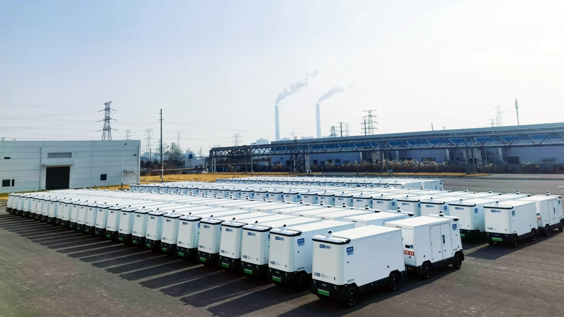 Neolix autonomous delivery vehicle