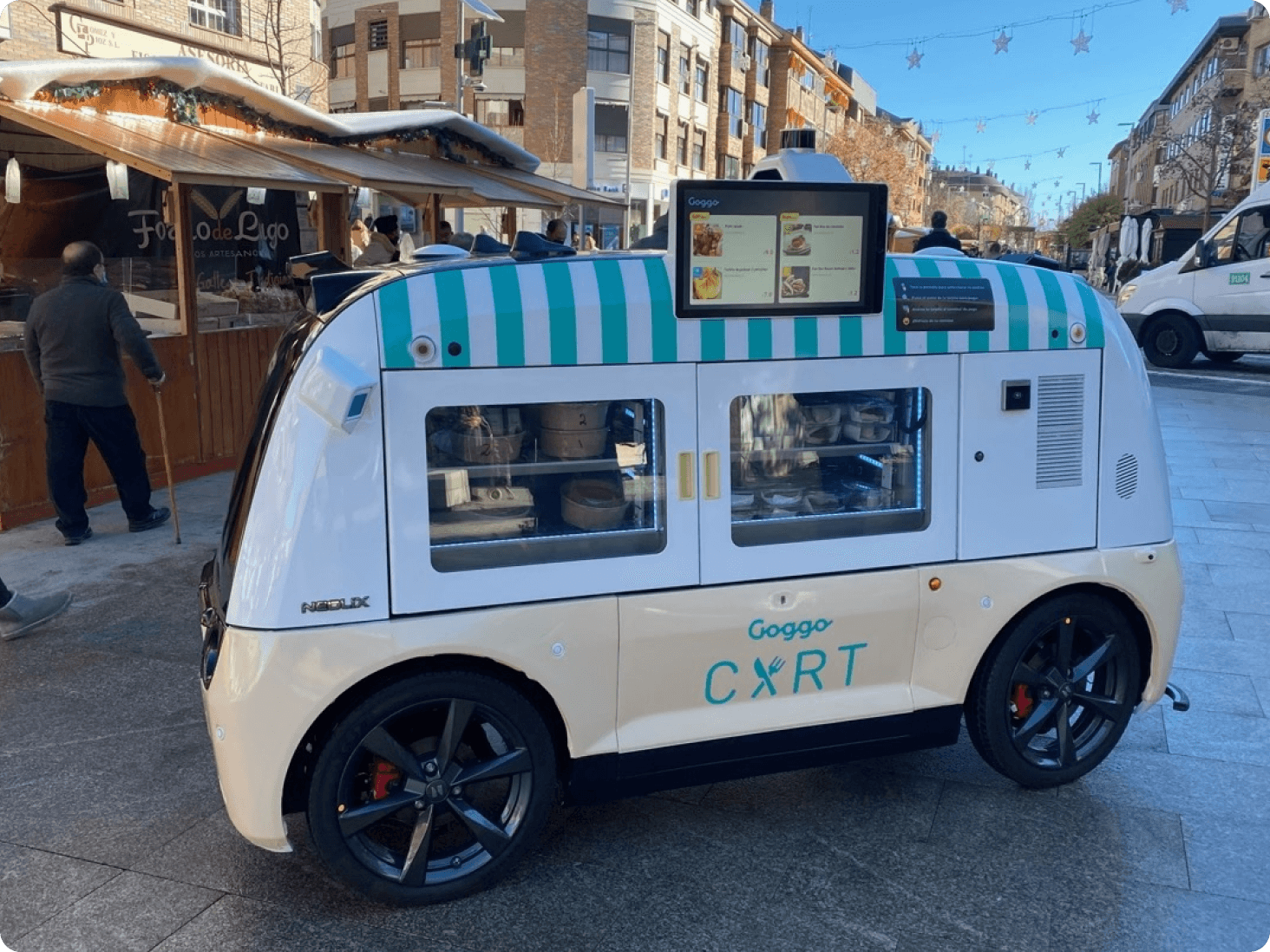 “Goggo Cart” Autonomous Food Truck